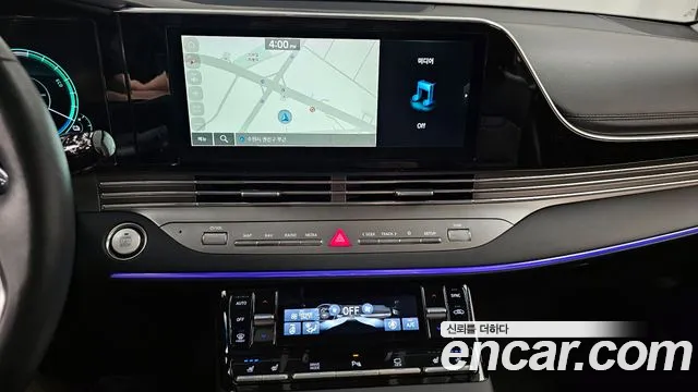 Hyundai The New Grandeur IG Hybrid 2021 Черный из Кореи, фото 5