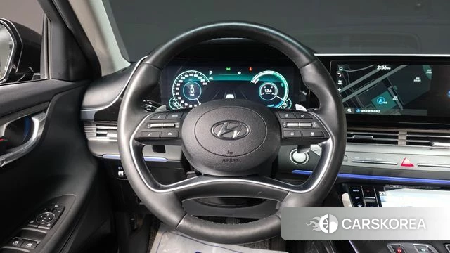 Hyundai The New Grandeur IG Hybrid 2022 Черный из Кореи, фото 5