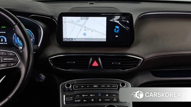 Hyundai The New Santa Fe 2023 Черный из Кореи, фото 5