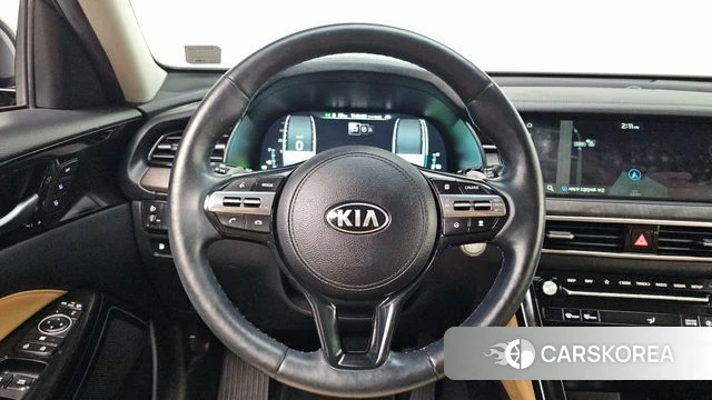 Kia K7 Premier Hybrid 2019 Синий из Кореи, фото 5