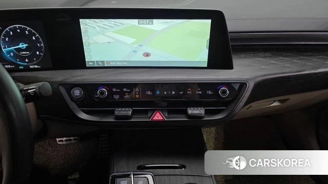 Kia K8 2021 Темно-зеленый из Кореи, фото 5