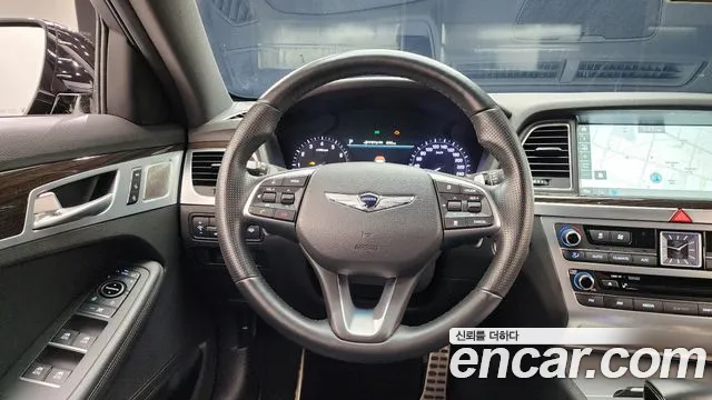 Genesis G80 2018 Черный из Кореи, фото 5