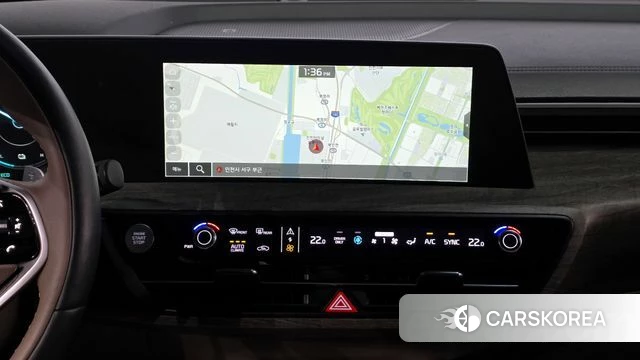 Kia K8 Hybrid 2022 Синий из Кореи, фото 5