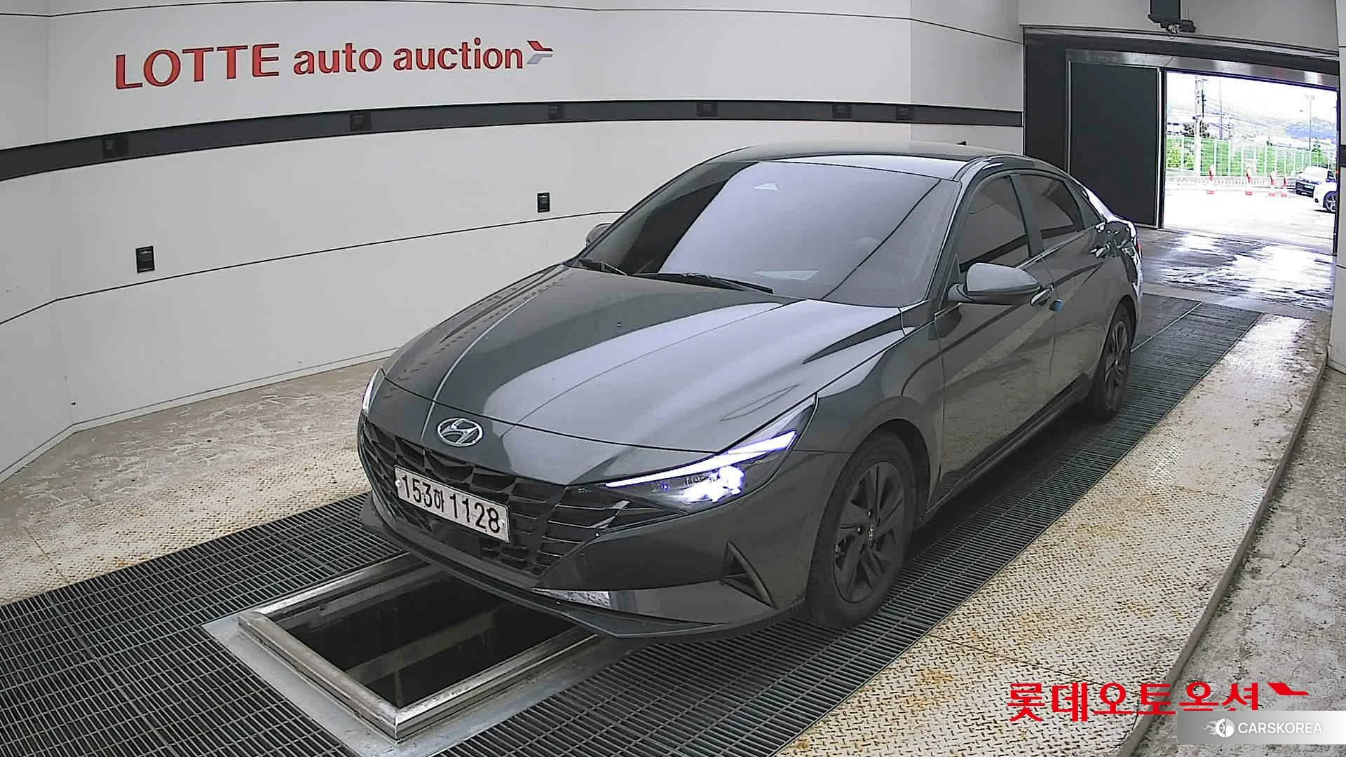 Hyundai Avante Hybrid 2021 Amazon Gray из Кореи, фото 5