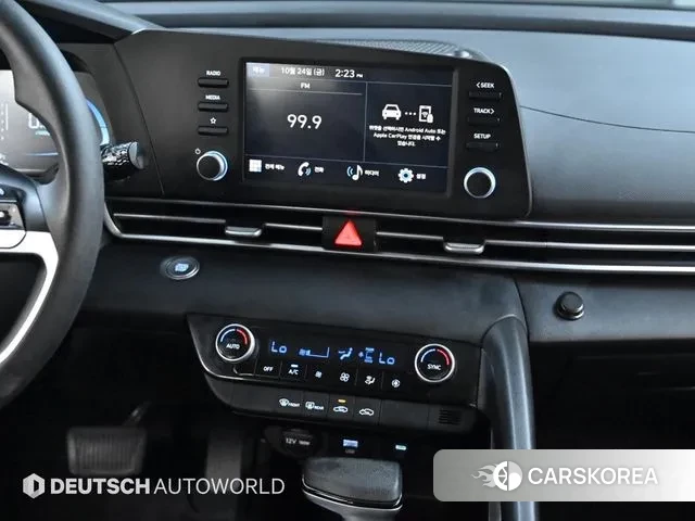 Hyundai The New Avante (CN7) 2023 Белый из Кореи, фото 5