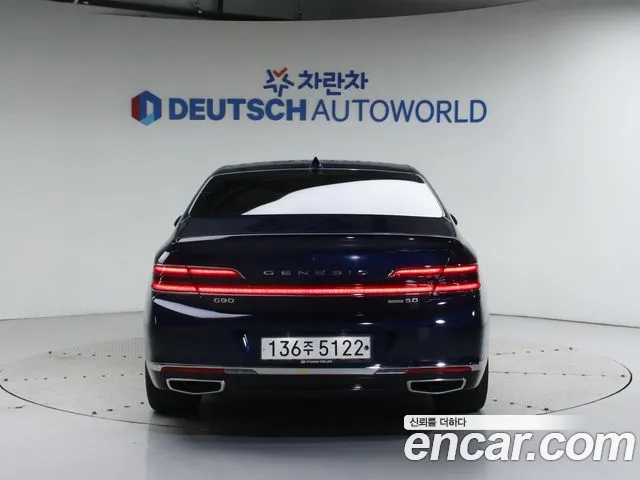 Genesis G90 2020 Синий из Кореи, фото 5