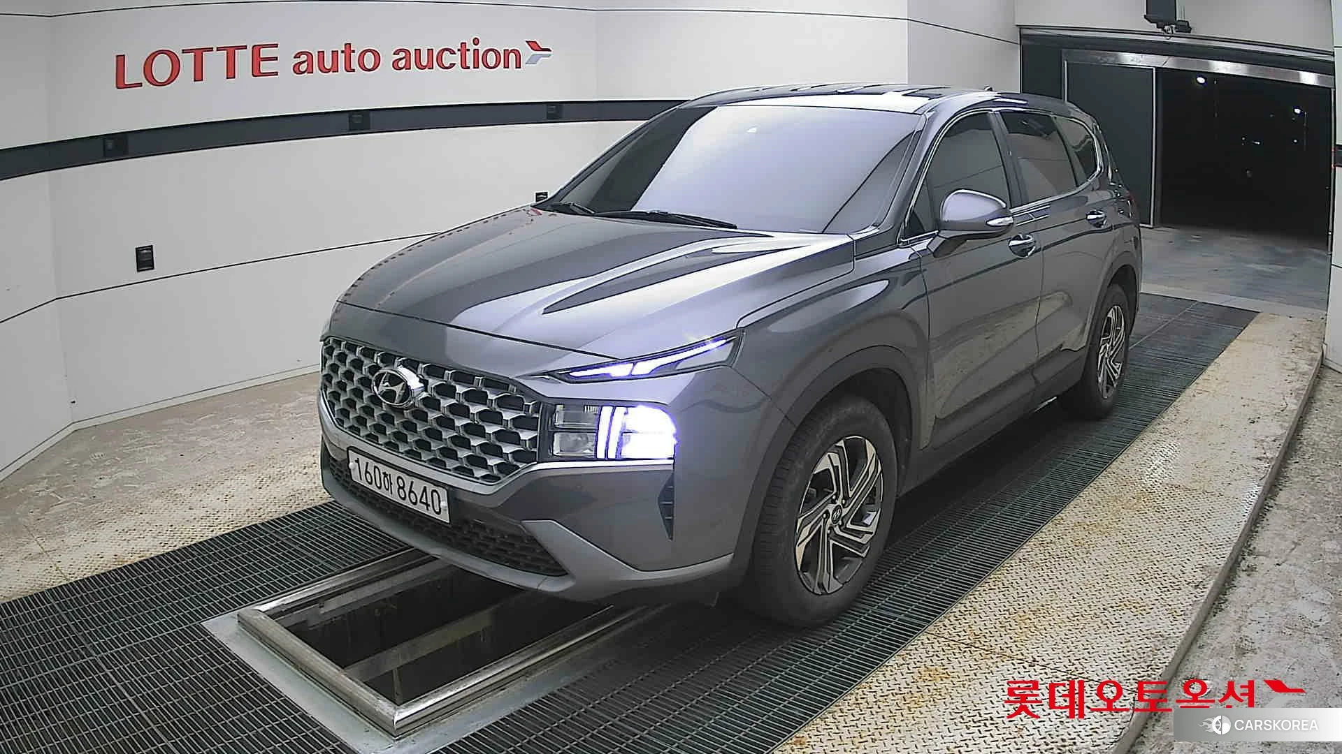 Hyundai Santa Fe 2021 Magnetic Grey Metallic из Кореи, фото 5