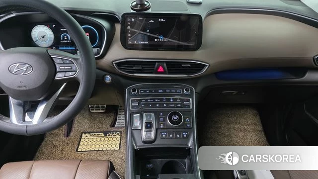 Hyundai The New Santa Fe 2021 Белый из Кореи, фото 5
