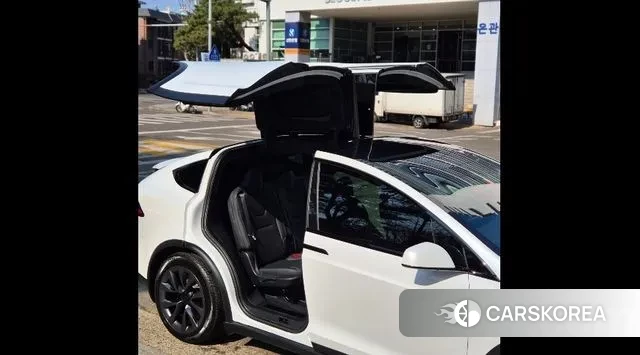 Tesla Model X 2023 Белый из Кореи, фото 5
