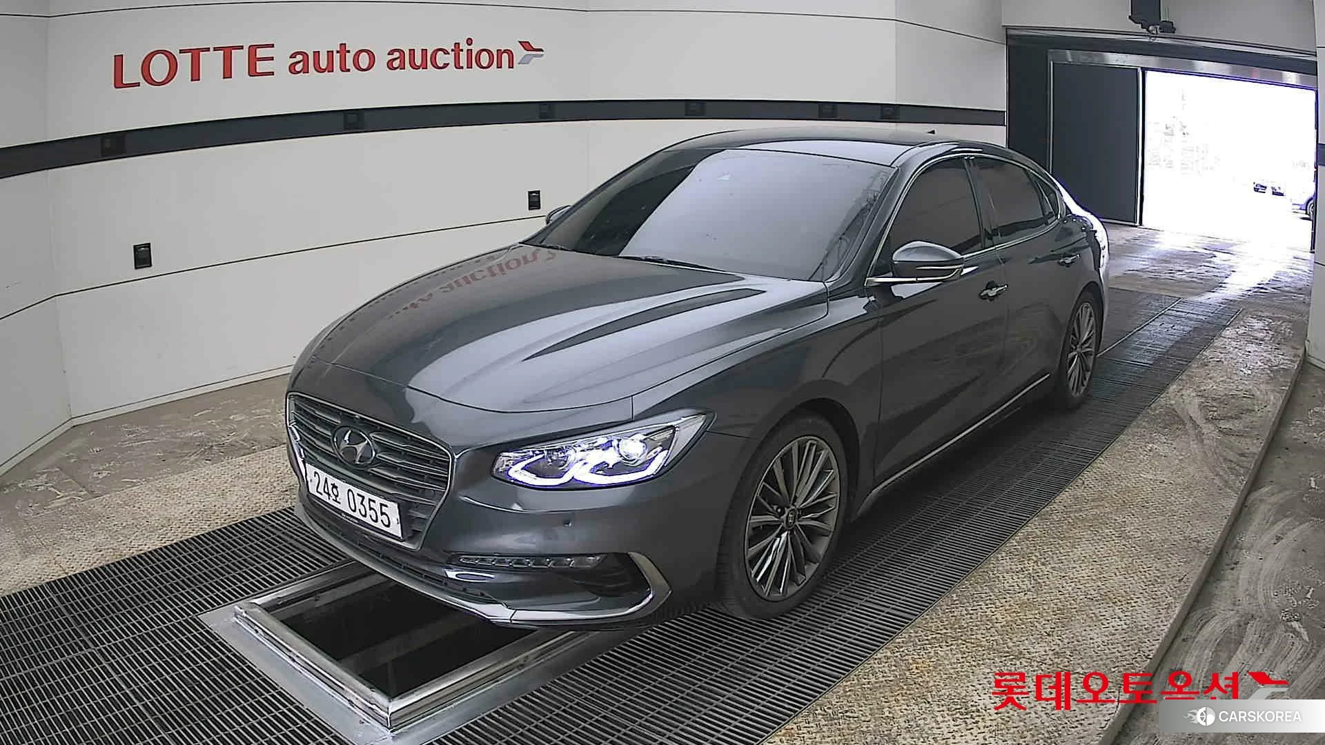 Hyundai Grandeur 2019 Nocturne Gray из Кореи, фото 5