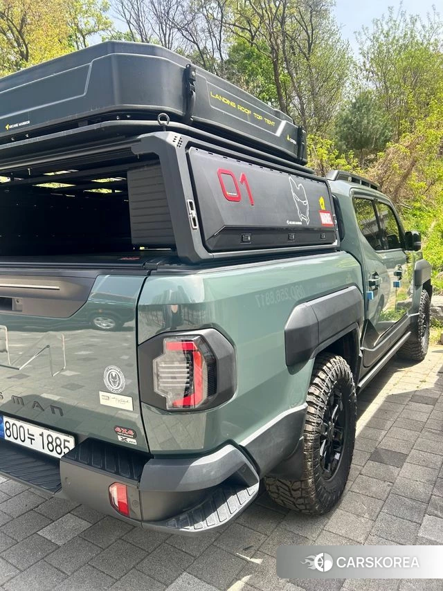 Kia Tasman 2025 Синий нефрит из Кореи, фото 5