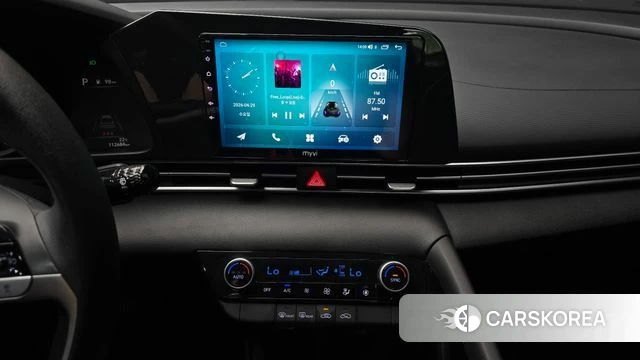 Hyundai Avante Hybrid (CN7) 2021 Серебряный из Кореи, фото 5