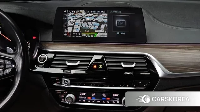 BMW 5 Series (G30) 2018 Синий из Кореи, фото 5