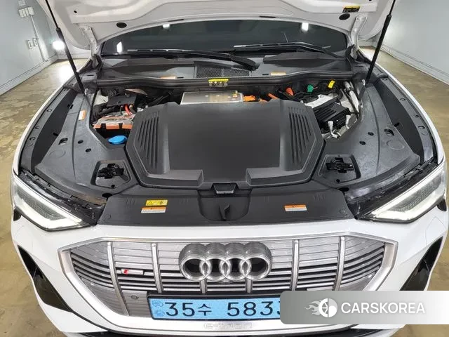 Audi e-Tron 2021 Жемчужный цвет из Кореи, фото 5