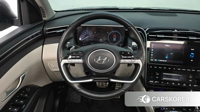 Hyundai Tucson Hybrid (NX4) 2022 Серебристо-серый из Кореи, фото 5