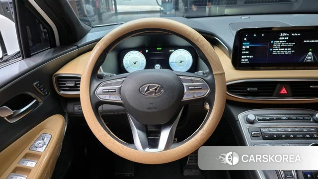 Hyundai The New Santa Fe 2023 Белый из Кореи, фото 5