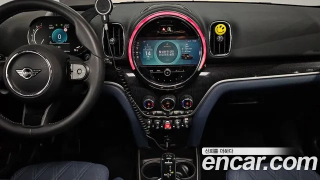 Mini Cooper S Countryman 2022 Небесно-голубой из Кореи, фото 5