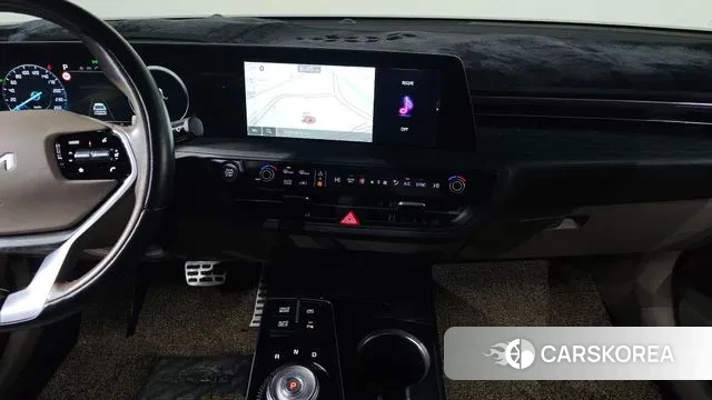 Kia K8 Hybrid 2022 Черный из Кореи, фото 5