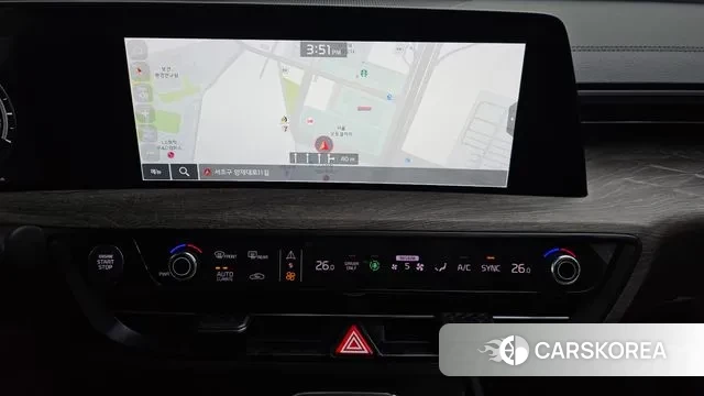 Kia K8 Hybrid 2022 Черный из Кореи, фото 5