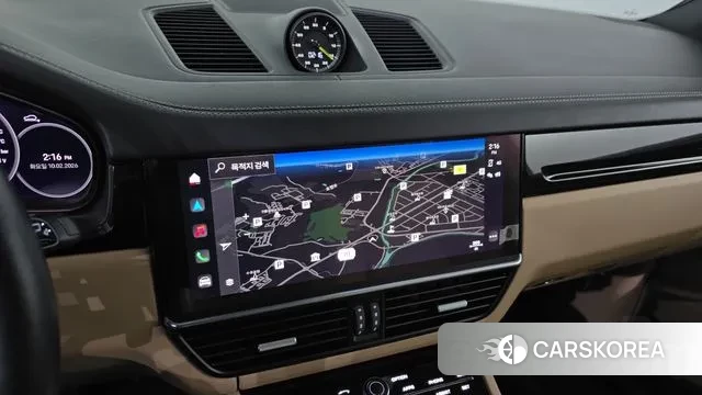 Porsche Cayenne (PO536) 2022 Черный из Кореи, фото 5