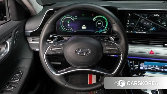 Hyundai The New Grandeur IG Hybrid 2020 Черный из Кореи, фото 5