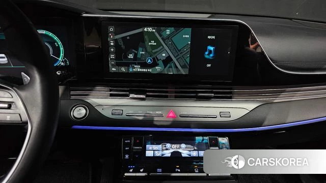 Hyundai The New Grandeur IG Hybrid 2022 Черный из Кореи, фото 5