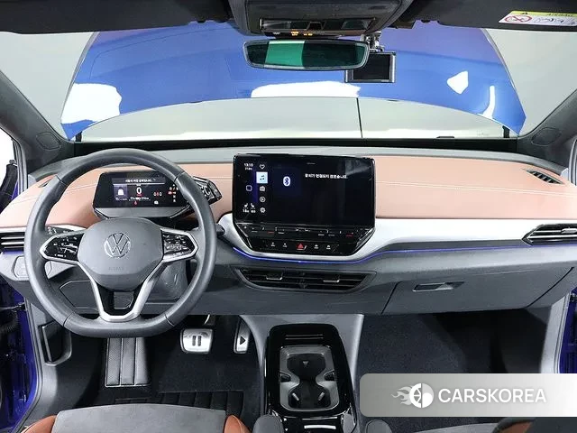 Volkswagen ID.4 2023 Синий из Кореи, фото 5