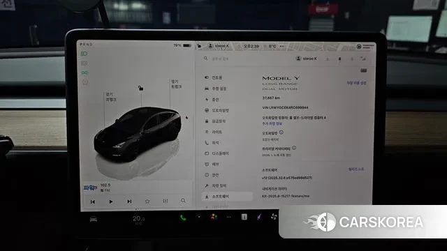 Tesla Model Y 2024 Черный из Кореи, фото 5