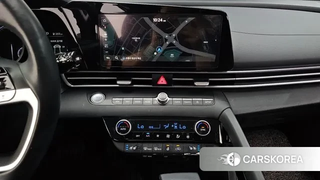 Hyundai Avante Hybrid (CN7) 2022 Белый из Кореи, фото 5