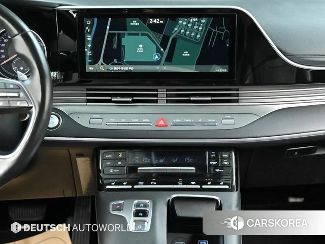 Hyundai The New Grandeur IG Hybrid 2021 Черный из Кореи, фото 5