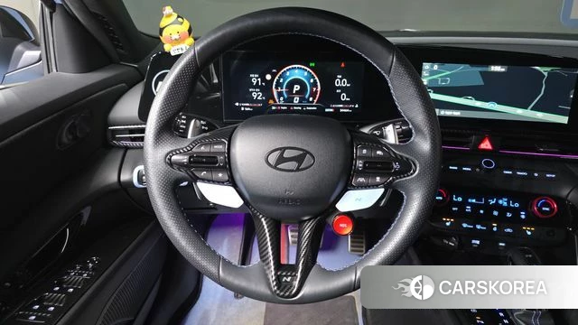 Hyundai The New Avante (CN7) 2024 Небесно-голубой из Кореи, фото 5