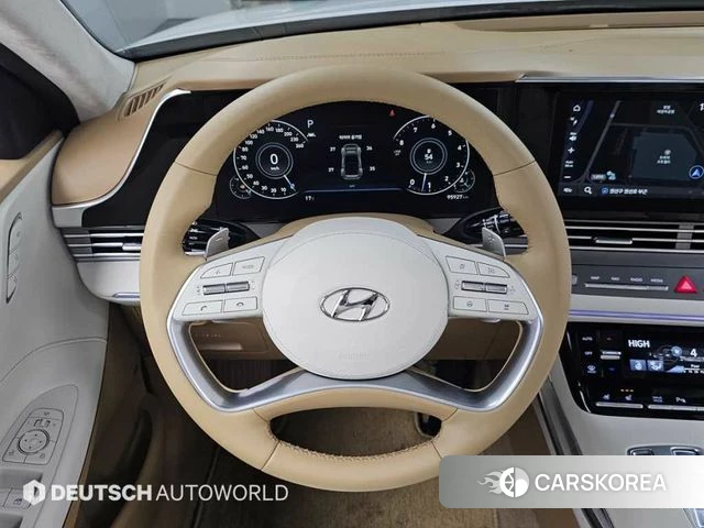 Hyundai The New Grandeur IG 2021 Белый из Кореи, фото 5