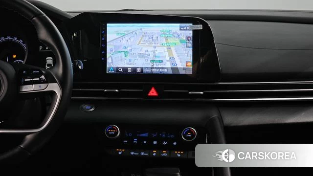 Hyundai Avante Hybrid (CN7) 2023 Белый из Кореи, фото 5