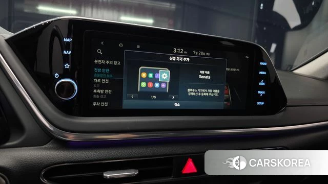 Hyundai Sonata Hybrid (DN8) 2022 Черный из Кореи, фото 5