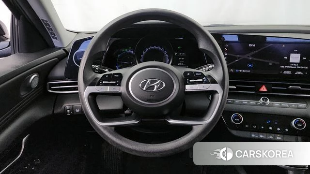 Hyundai Avante Hybrid (CN7) 2021 Черный из Кореи, фото 5