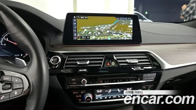 BMW 5 Series (G30) 2018 Синий из Кореи, фото 5