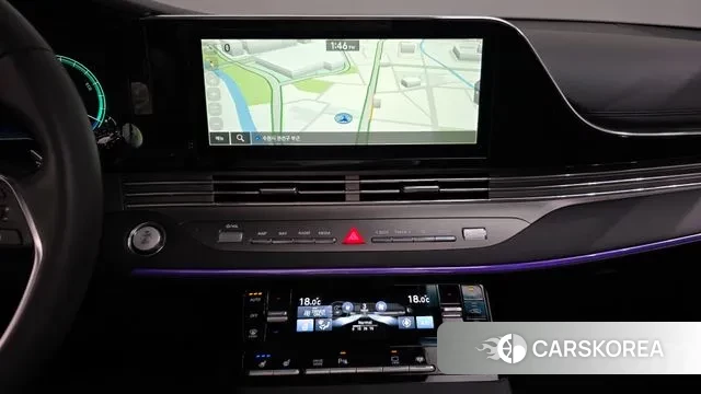 Hyundai The New Grandeur IG Hybrid 2021 Черный из Кореи, фото 5