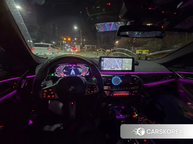 BMW 5 Series (G30) 2023 Черный из Кореи, фото 5