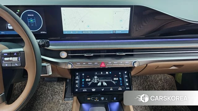 Hyundai Grandeur Hybrid (GN7) 2023 Белый из Кореи, фото 5