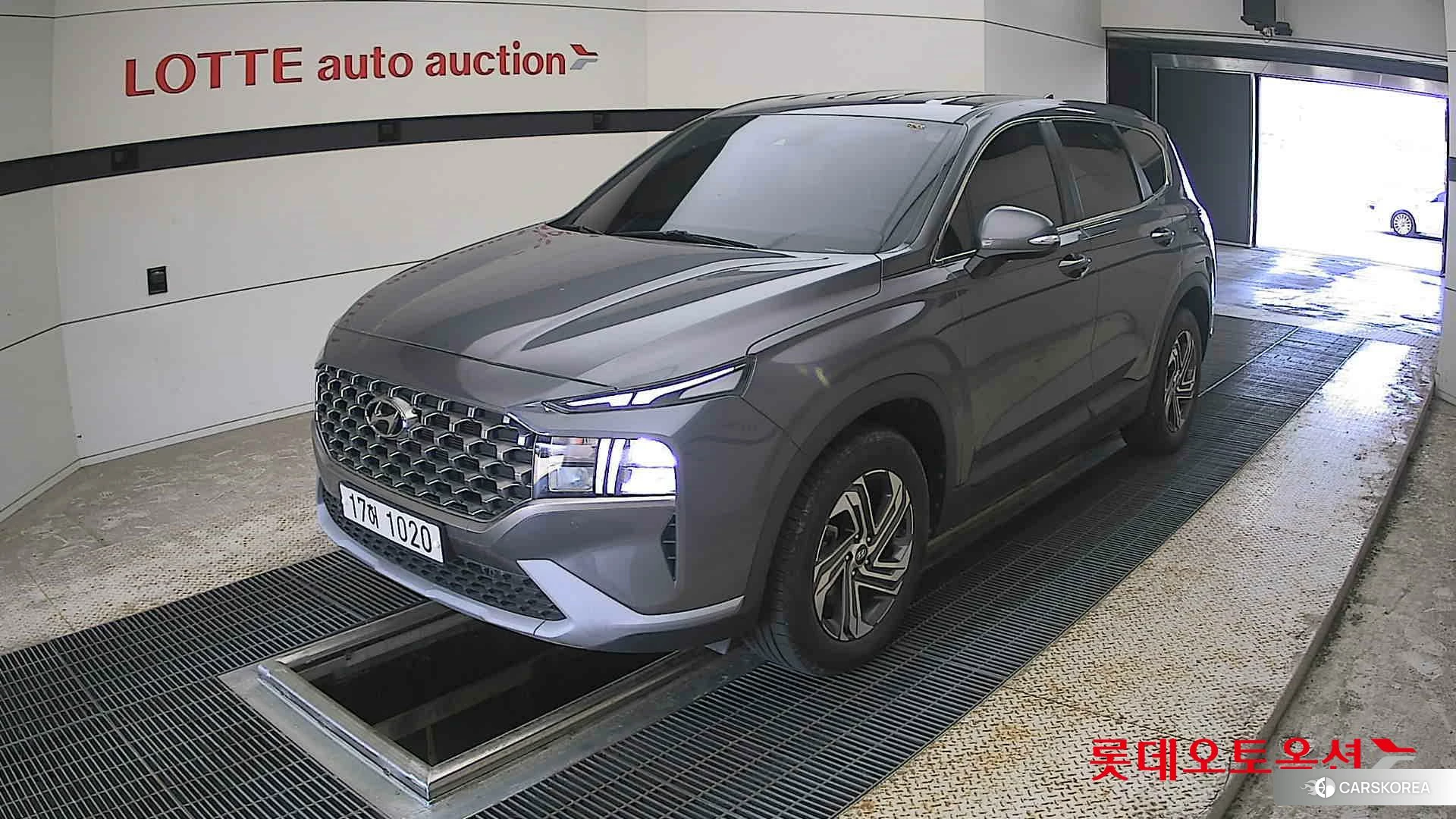 Hyundai Santa Fe 2022 Magnetic Grey Metallic из Кореи, фото 5