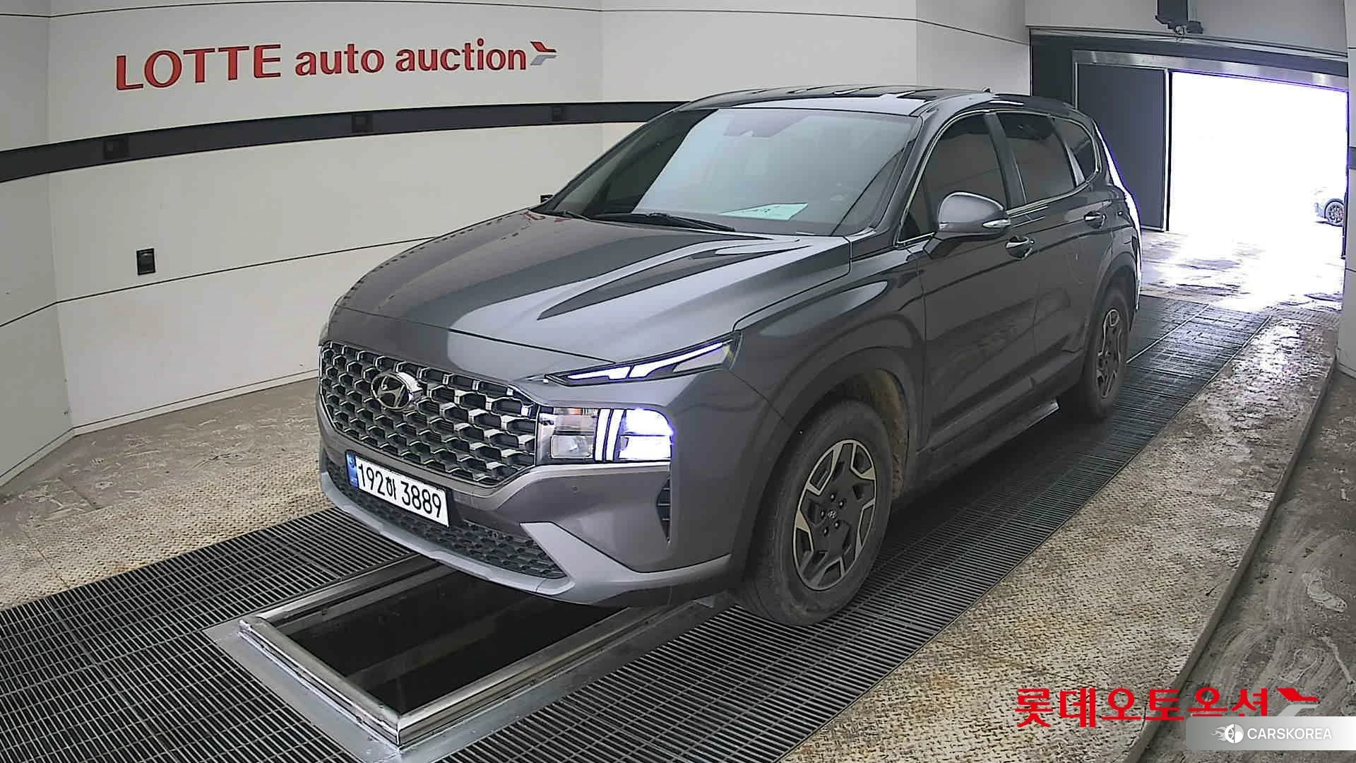 Hyundai Santa Fe Hybrid 2023 Magnetic Grey Metallic из Кореи, фото 5