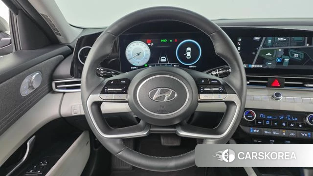 Hyundai Avante Hybrid (CN7) 2023 Серый из Кореи, фото 5