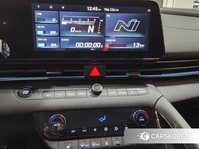 Hyundai Avante (CN7) 2022 Небесно-голубой из Кореи, фото 5