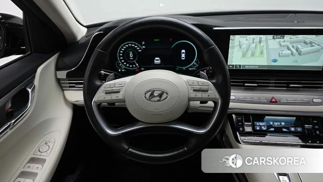 Hyundai The New Grandeur IG Hybrid 2022 Белый из Кореи, фото 5