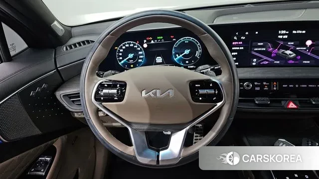 Kia K8 Hybrid 2023 Синий из Кореи, фото 5