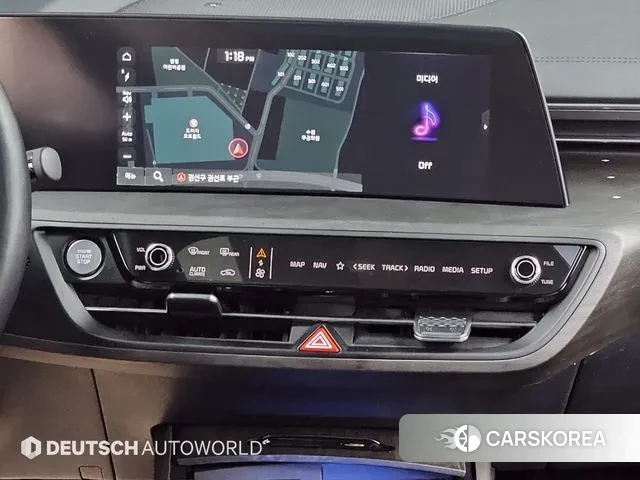 Kia K8 Hybrid 2023 Черный из Кореи, фото 5