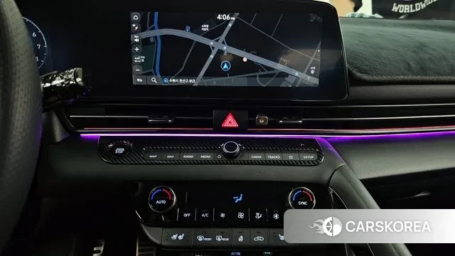 Hyundai The New Avante (CN7) 2023 Черный из Кореи, фото 5