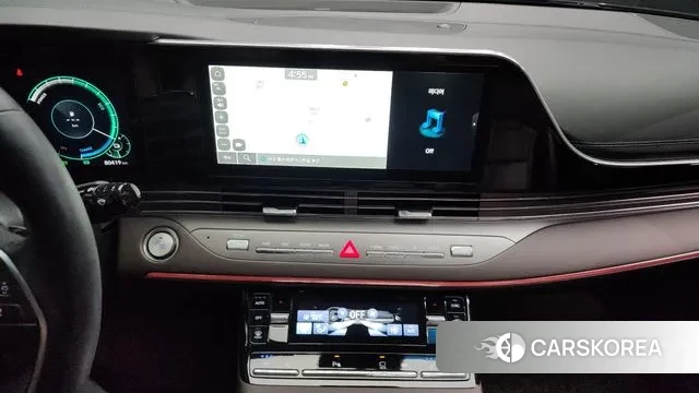 Hyundai The New Grandeur IG Hybrid 2021 Серый из Кореи, фото 5