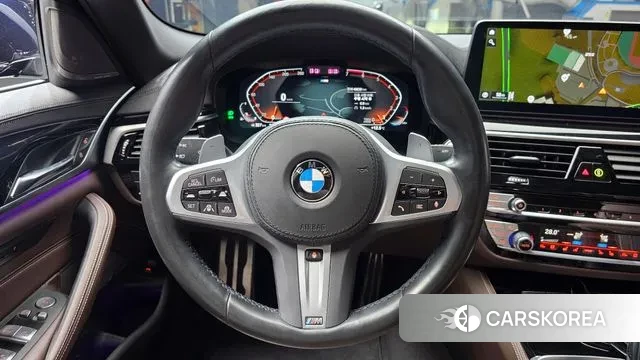 BMW 5 Series (G30) 2023 Черный из Кореи, фото 5