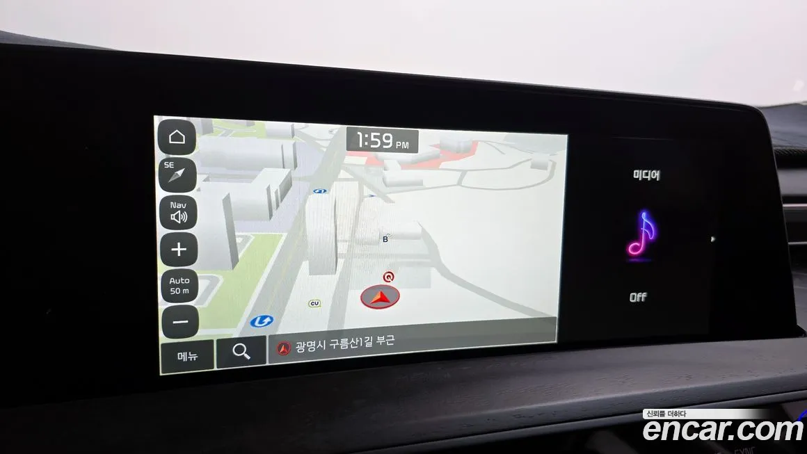 Kia K8 Hybrid 2022 Серый из Кореи, фото 5